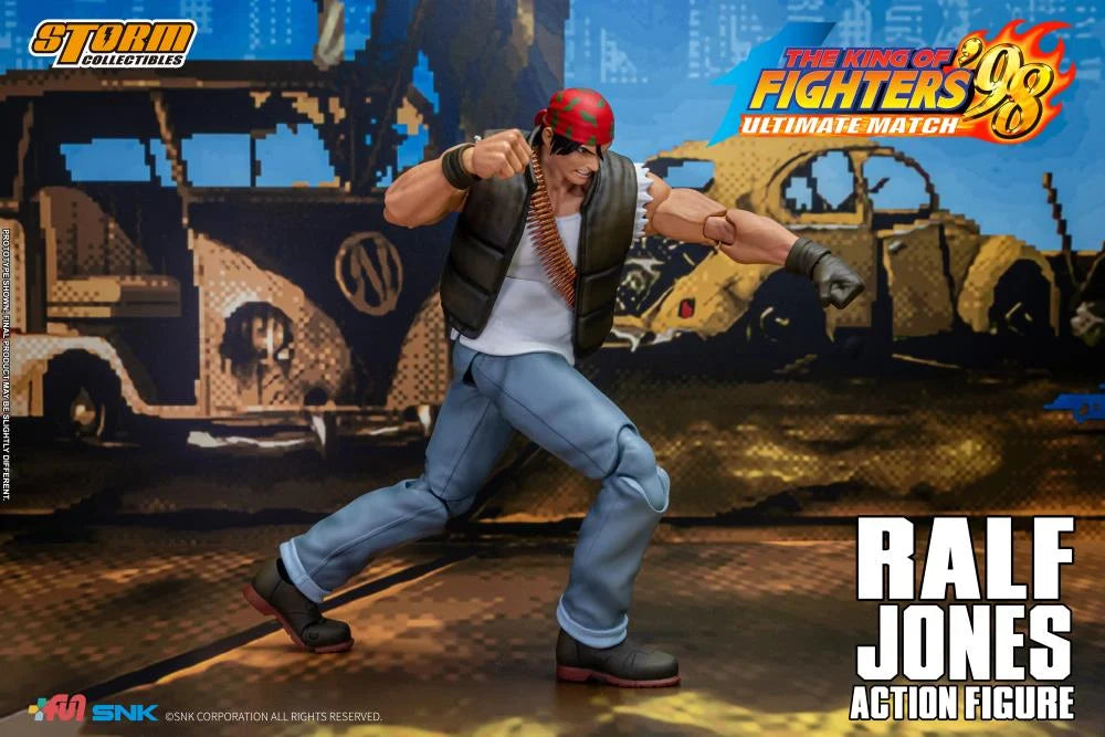 PRE-ORDER - The King of Fighters '98 Ultimate Match Ralf Jones 1/12 Scale Action Figure