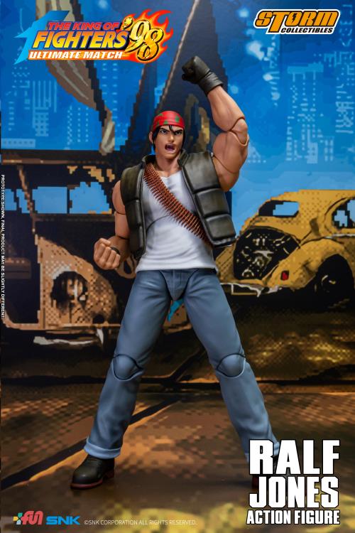 PRE-ORDER - The King of Fighters '98 Ultimate Match Ralf Jones 1/12 Scale Action Figure