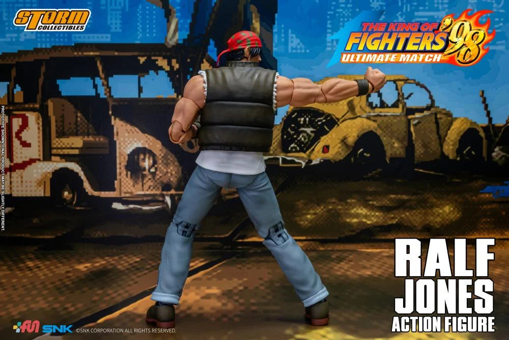 PRE-ORDER - The King of Fighters '98 Ultimate Match Ralf Jones 1/12 Scale Action Figure