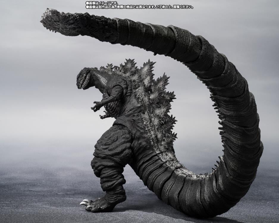 PRE-ORDER: Shin Godzilla S.H.MonsterArts Godzilla 4th Form (Orthochromatic Ver.)