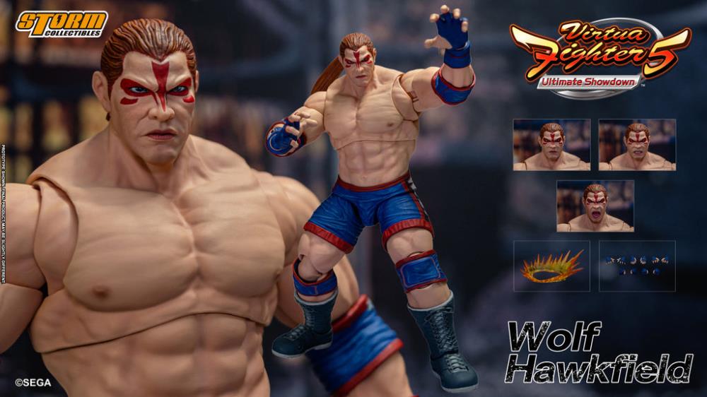 Virtua Fighter 5 Wolf Hawkfield 1/12 Scale Action Figure