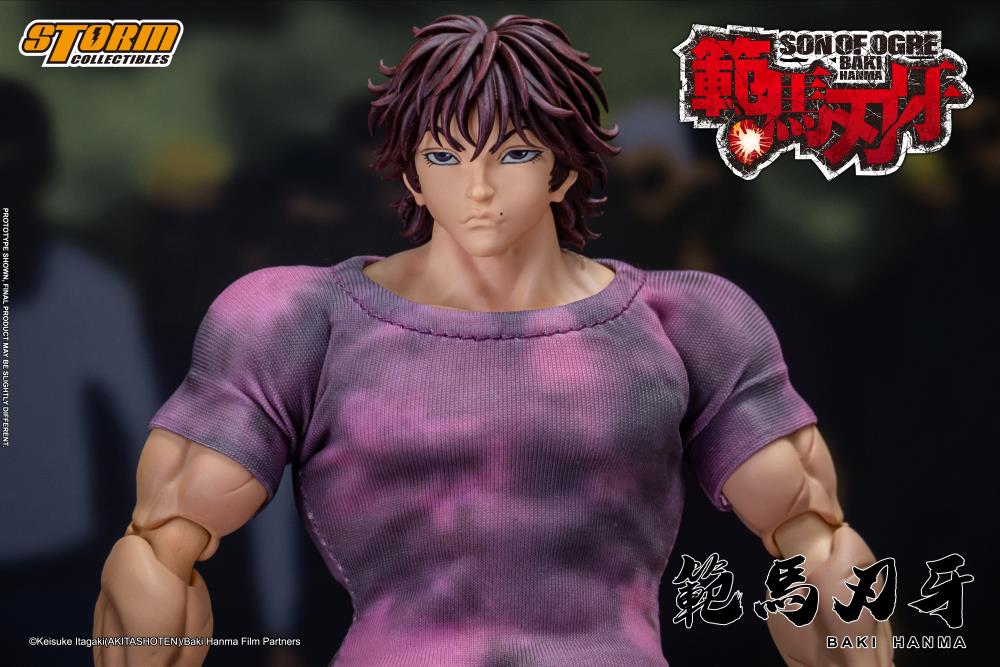 Pre-Order - Baki Hanma: Son of Ogre Baki Hanma 1/12 Scale Action Figure