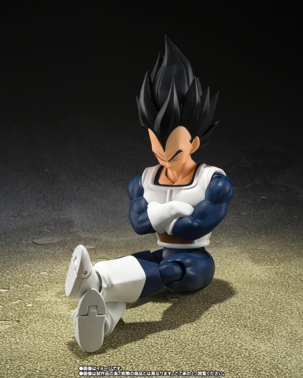 Dragon Ball Z S.H.Figuarts Vegeta (Older Style Battle Clothes) Exclusive Action Figure