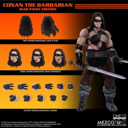 Pre-Order: Conan the Barbarian (1982) One:12 Collective Conan (War Paint Edition) Action Figure