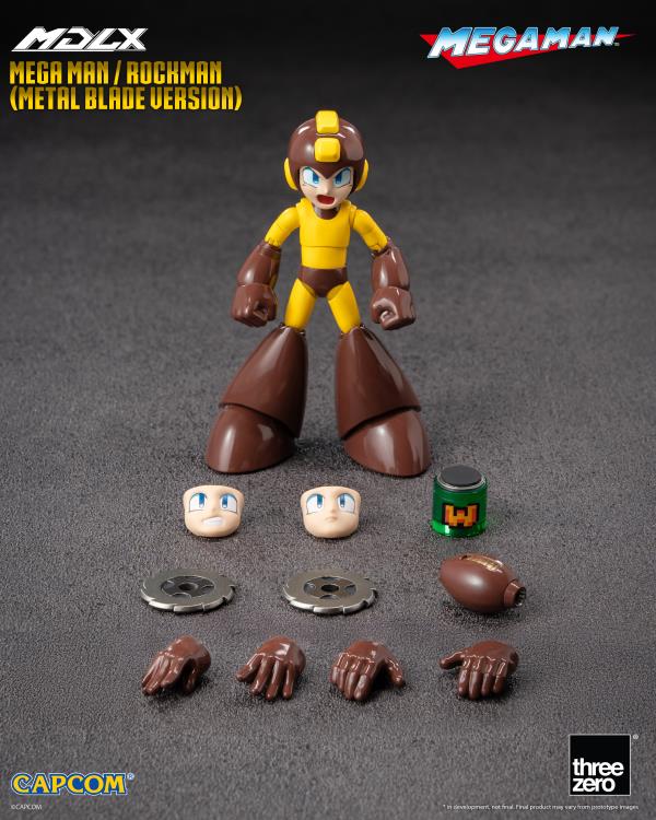 PRE-ORDER - Mega Man MDLX Articulated Figure Series Mega Man (Metal Blade Ver.)