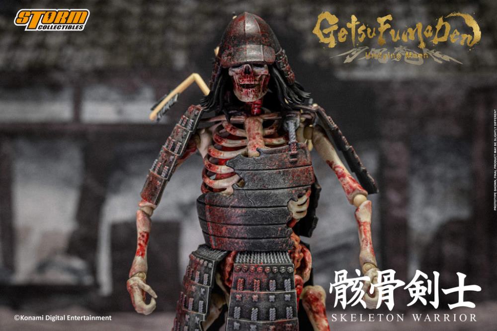 Getsu Fuma Den: Undying Moon Skeleton Warrior 1/12 Scale Figure Two-Pack