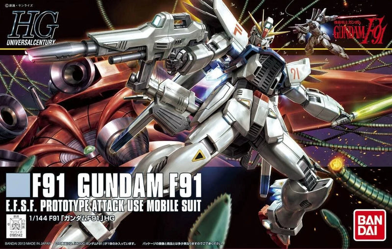 Mobile Suit Gundam F91 HGUC F91 Gundam F91 1/144 Scale Model Kit