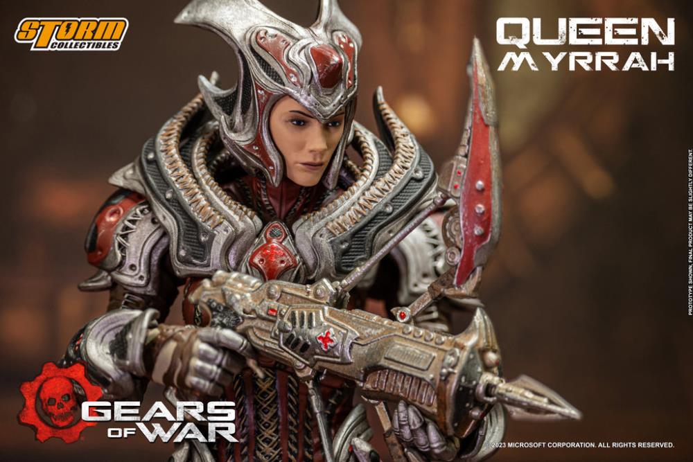 PRE-ORDER - Gears of War Queen Myrrah 1/12 Scale Figure – TOYCO Collectibles