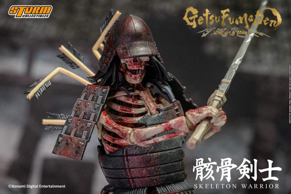 Getsu Fuma Den: Undying Moon Skeleton Warrior 1/12 Scale Figure Two-Pack