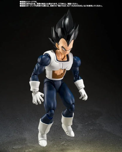 Dragon Ball Z S.H.Figuarts Vegeta (Older Style Battle Clothes) Exclusive Action Figure