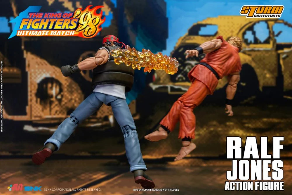 PRE-ORDER - The King of Fighters '98 Ultimate Match Ralf Jones 1/12 Scale Action Figure