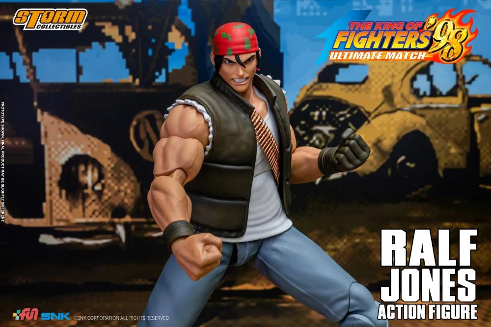 PRE-ORDER - The King of Fighters '98 Ultimate Match Ralf Jones 1/12 Scale Action Figure