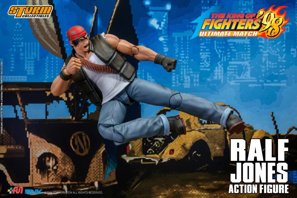 PRE-ORDER - The King of Fighters '98 Ultimate Match Ralf Jones 1/12 Scale Action Figure