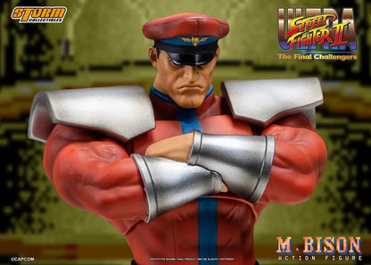 PRE-ORDER - Ultra Street Fighter II: The Final Challengers M. Bison 1/12 Scale Action Figure