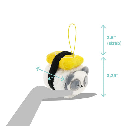 Anirollz - Tamago Egg Sushi Pandaroll Plush Keychain