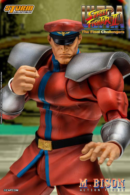 PRE-ORDER - Ultra Street Fighter II: The Final Challengers M. Bison 1/12 Scale Action Figure