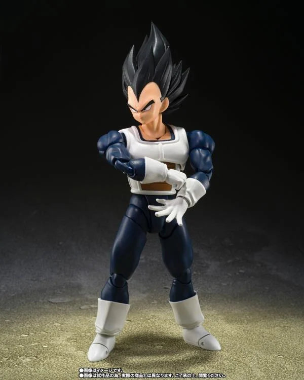 Dragon Ball Z S.H.Figuarts Vegeta (Older Style Battle Clothes) Exclusive Action Figure