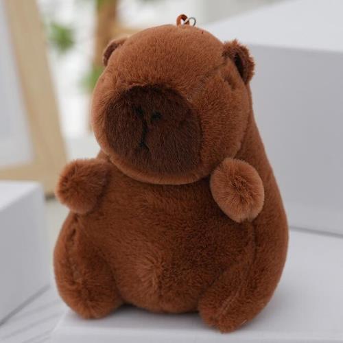 Capybara Plush Keychain