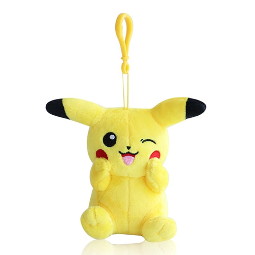 Winking Pikachu Pokémon Plush Clip 13 cm