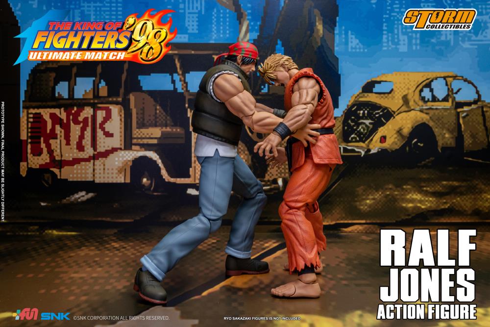 PRE-ORDER - The King of Fighters '98 Ultimate Match Ralf Jones 1/12 Scale Action Figure