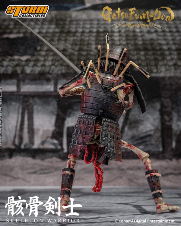 Getsu Fuma Den: Undying Moon Skeleton Warrior 1/12 Scale Figure Two-Pack