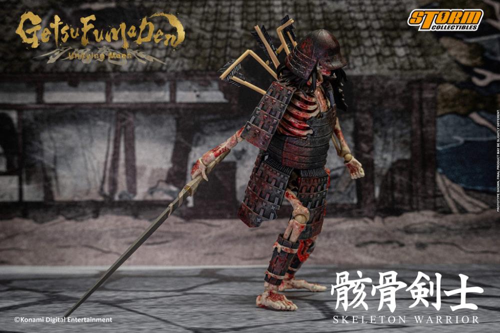 Getsu Fuma Den: Undying Moon Skeleton Warrior 1/12 Scale Figure Two-Pack