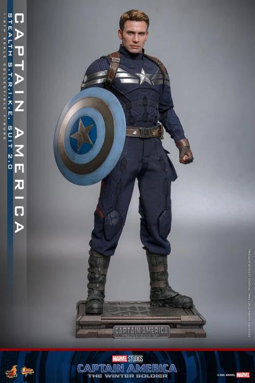 Pre-Order - Captain America: The Winter Soldier MMS783 Captain America (Stealth S.T.R.I.K.E. Suit 2.0) 1/6th Scale Collectible Figure