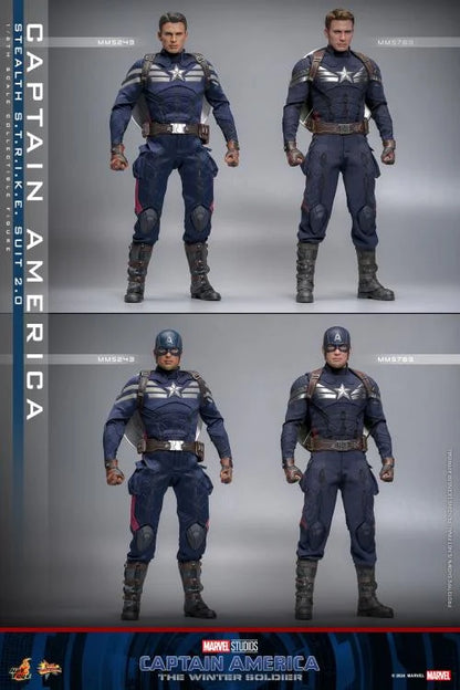 Pre-Order - Captain America: The Winter Soldier MMS783 Captain America (Stealth S.T.R.I.K.E. Suit 2.0) 1/6th Scale Collectible Figure