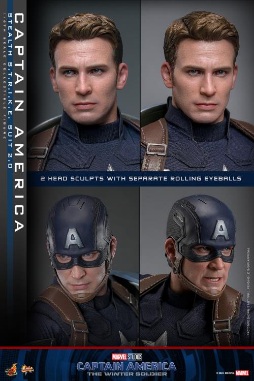 Pre-Order - Captain America: The Winter Soldier MMS783 Captain America (Stealth S.T.R.I.K.E. Suit 2.0) 1/6th Scale Collectible Figure