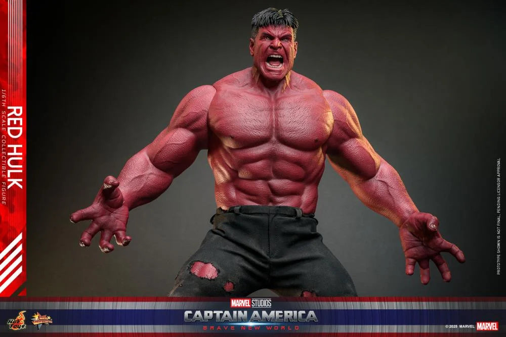 Pre-Order - Captain America: Brave New World MMS797 Red Hulk 1/6th Scale Collectible Figure