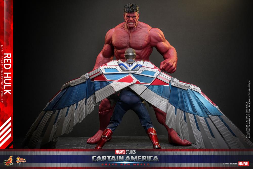 Pre-Order - Captain America: Brave New World MMS797 Red Hulk 1/6th Scale Collectible Figure