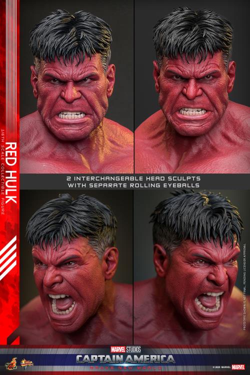 Pre-Order - Captain America: Brave New World MMS797 Red Hulk 1/6th Scale Collectible Figure