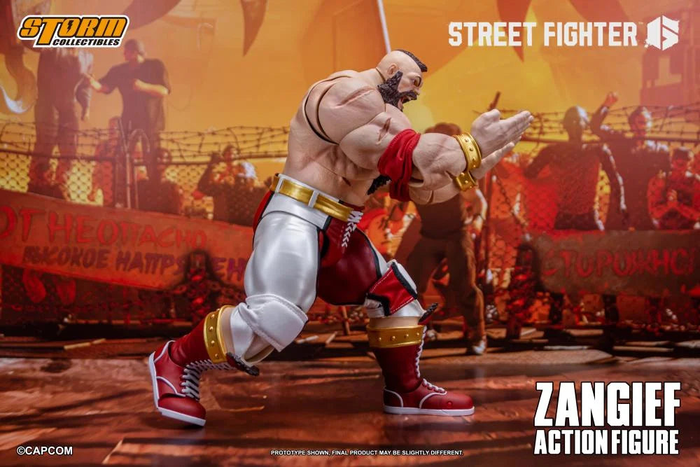 PRE-ORDER - Street Fighter 6 Zangief 1/12 Scale Action Figure