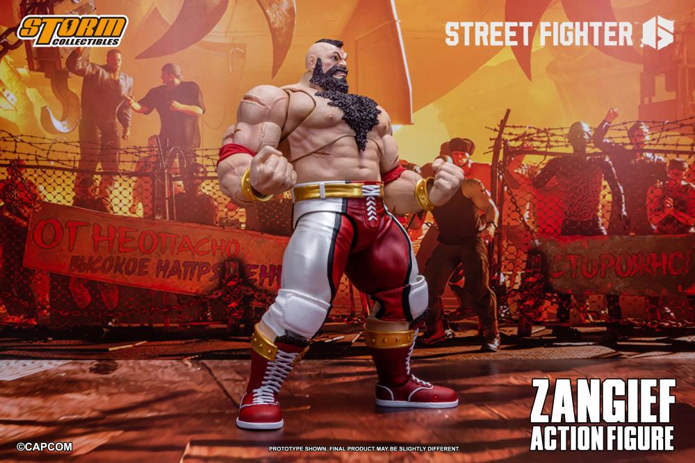 PRE-ORDER - Street Fighter 6 Zangief 1/12 Scale Action Figure