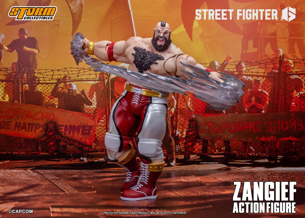 PRE-ORDER - Street Fighter 6 Zangief 1/12 Scale Action Figure