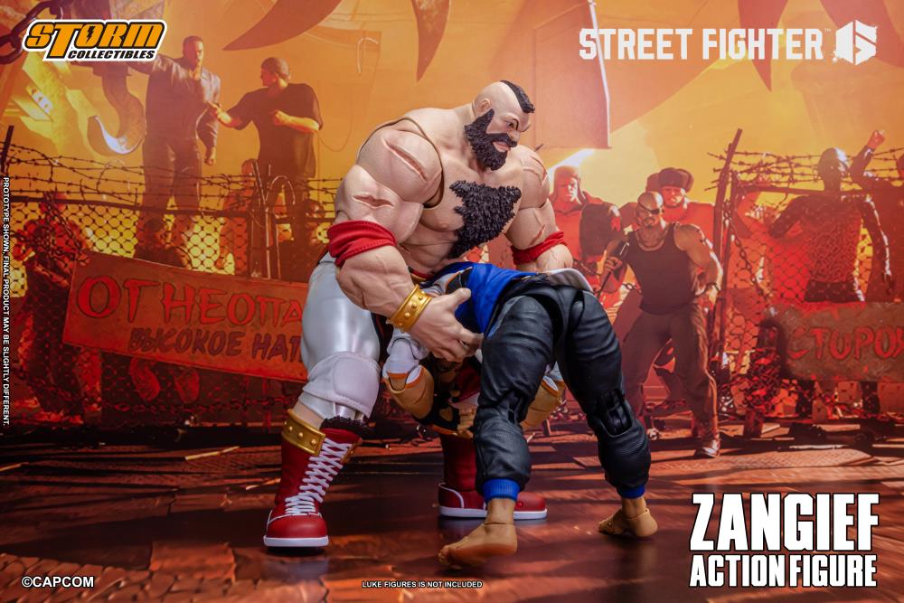 PRE-ORDER - Street Fighter 6 Zangief 1/12 Scale Action Figure