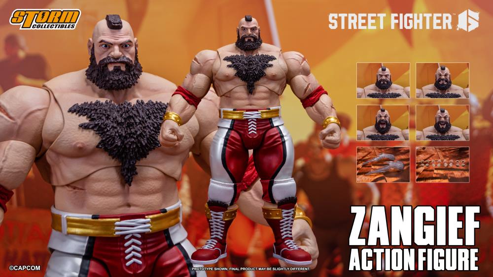 PRE-ORDER - Street Fighter 6 Zangief 1/12 Scale Action Figure