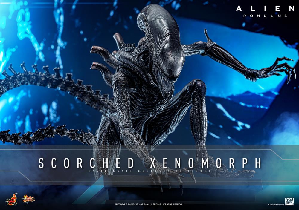 Pre-Order -Alien: Romulus MMS784 Scorched Xenomorph 1/6th Scale Collectible Figure