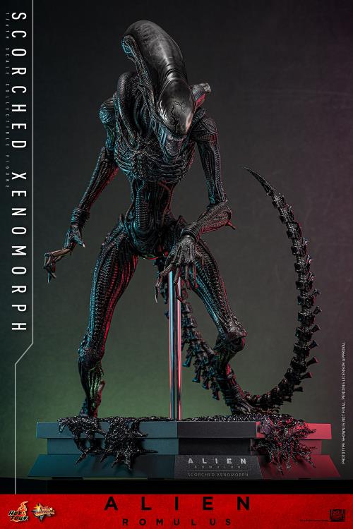 Pre-Order -Alien: Romulus MMS784 Scorched Xenomorph 1/6th Scale Collectible Figure