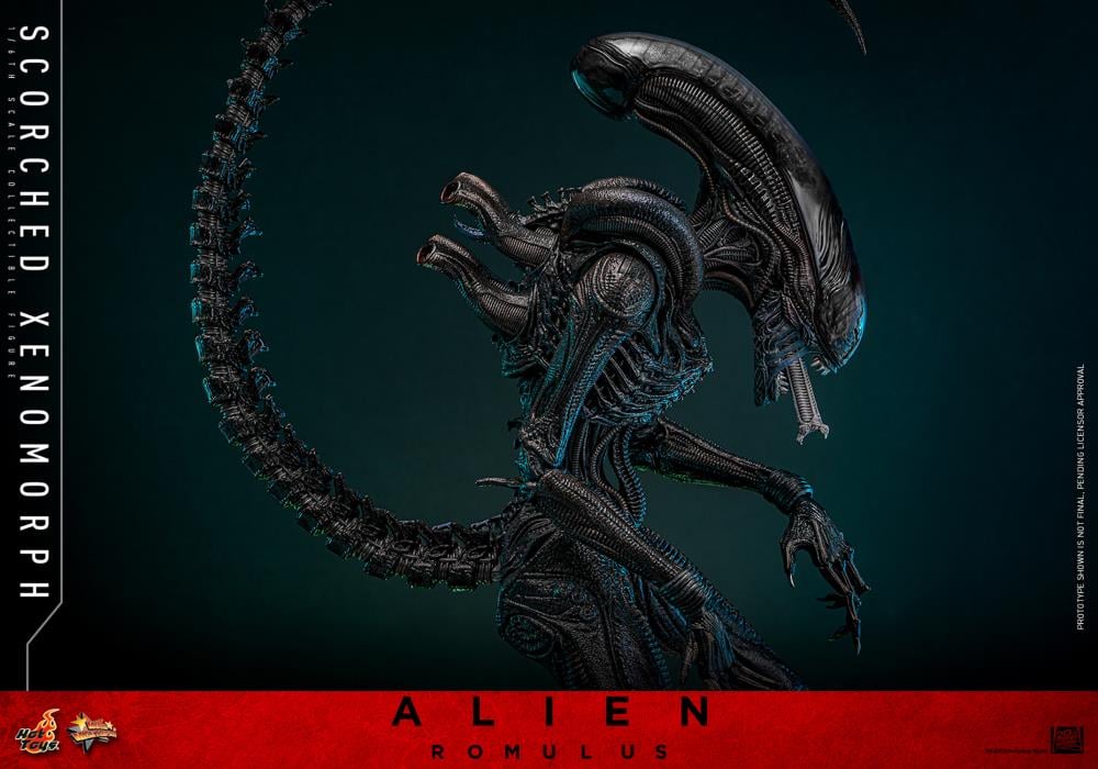 Pre-Order -Alien: Romulus MMS784 Scorched Xenomorph 1/6th Scale Collectible Figure