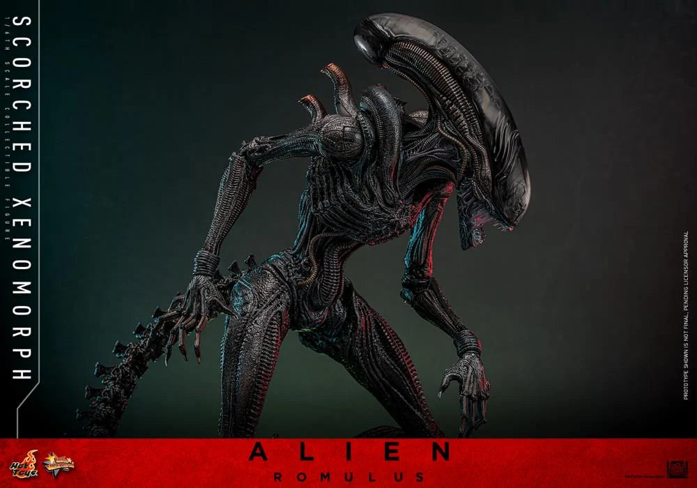 Pre-Order -Alien: Romulus MMS784 Scorched Xenomorph 1/6th Scale Collectible Figure