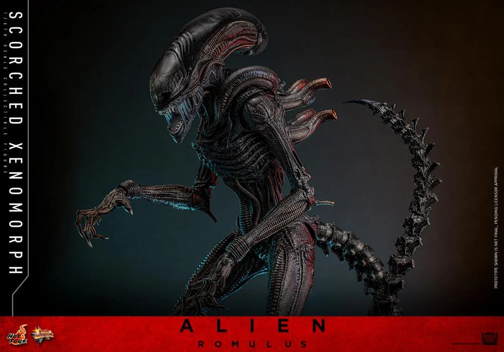 Pre-Order -Alien: Romulus MMS784 Scorched Xenomorph 1/6th Scale Collectible Figure