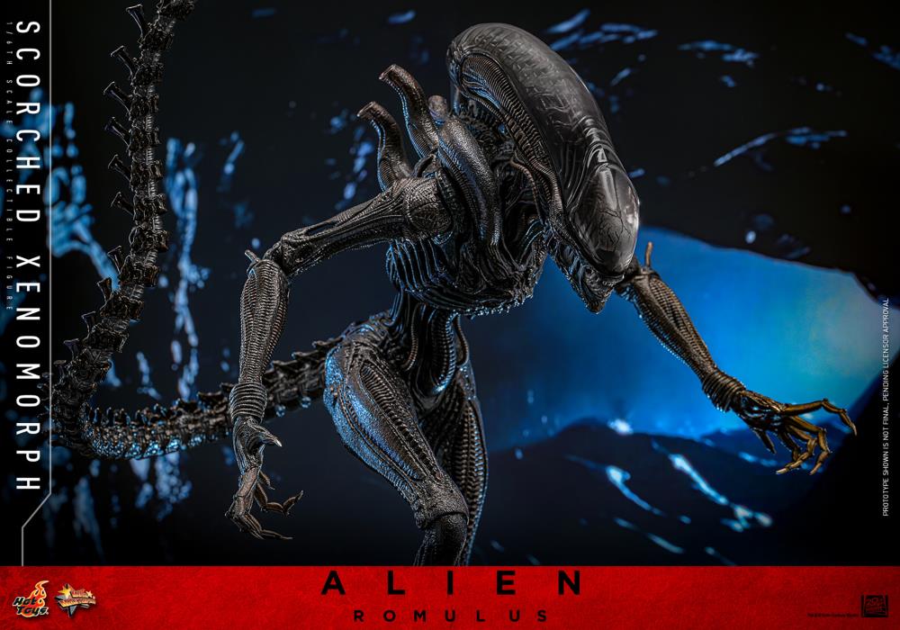 Pre-Order -Alien: Romulus MMS784 Scorched Xenomorph 1/6th Scale Collectible Figure