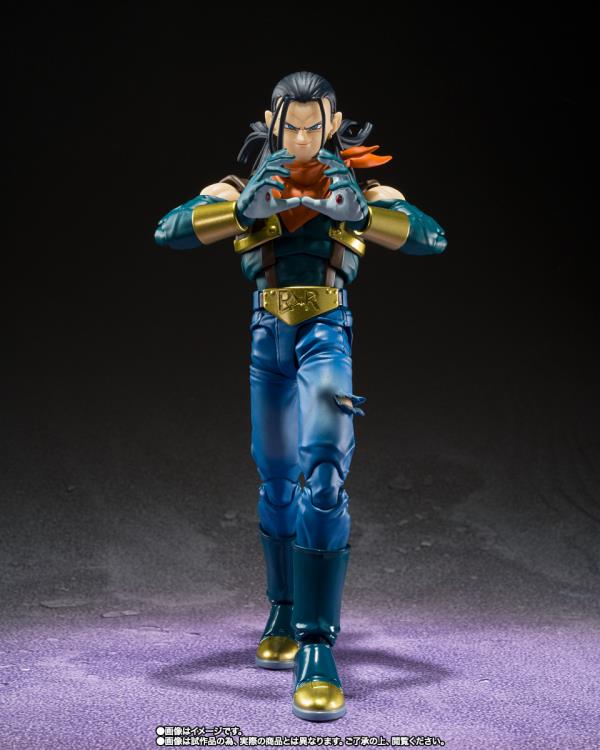 Dragon Ball GT S.H.Figuarts Super Android 17 Exclusive Action Figure