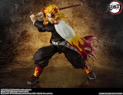 PRE-ORDER - Demon Slayer: Kimetsu no Yaiba S.H.Figuarts Kyojuro Rengoku Action Figure