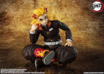 PRE-ORDER - Demon Slayer: Kimetsu no Yaiba S.H.Figuarts Kyojuro Rengoku Action Figure