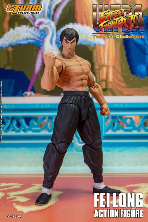 Street Fighter V Storm Collectibles Toy Ryu 7 Action Figure Special Ver  Blue