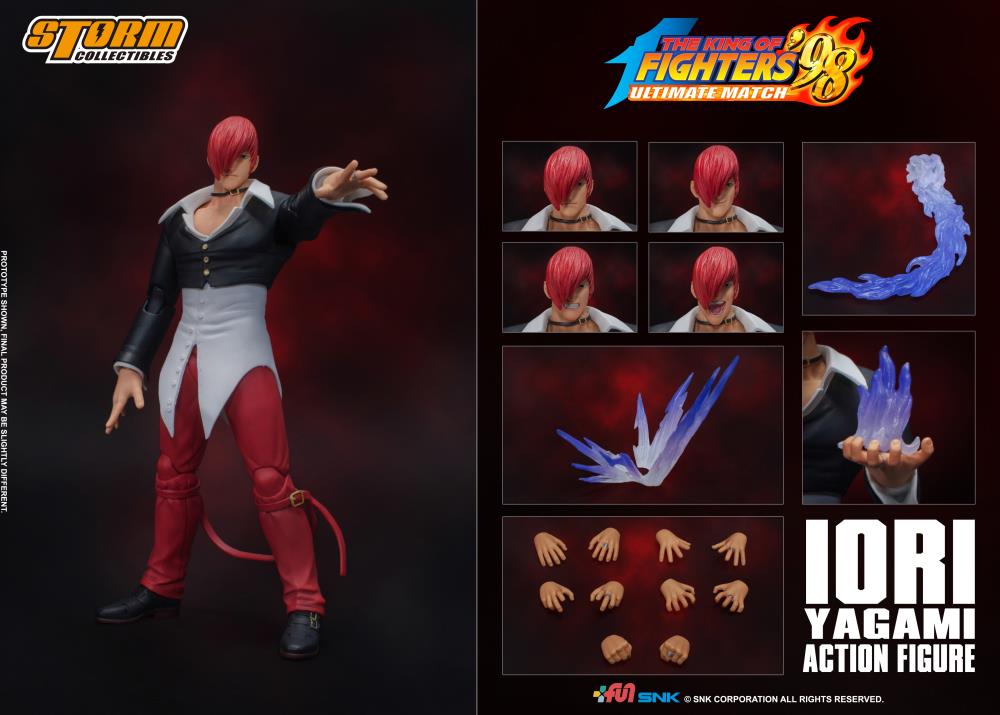 The King of Fighters '98 Iori Yagami (Reissue) 1/12 Scale Figure