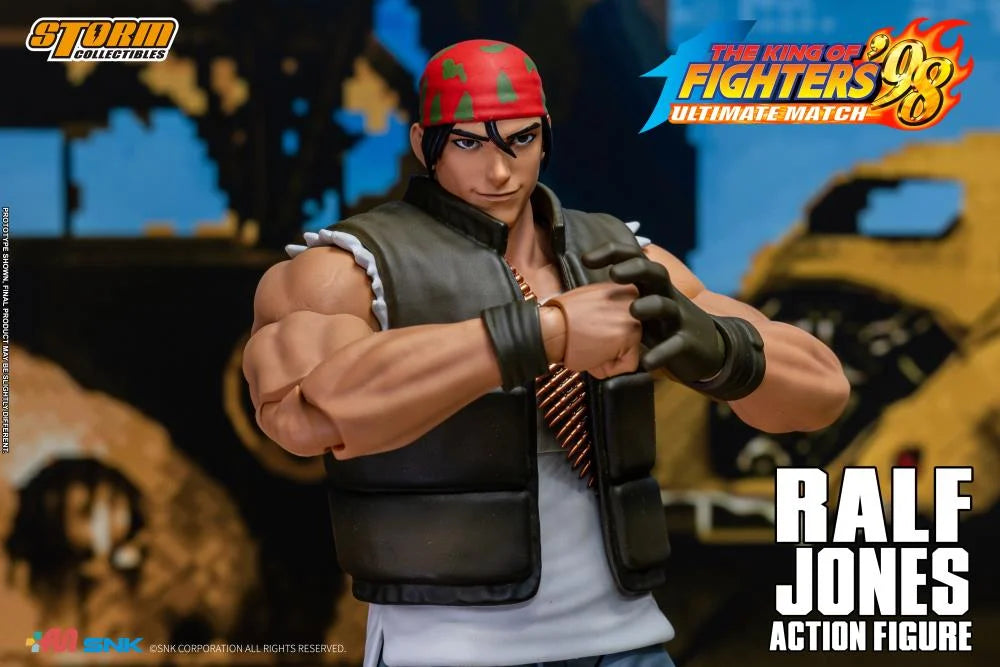 PRE-ORDER - The King of Fighters '98 Ultimate Match Ralf Jones 1/12 Scale Action Figure