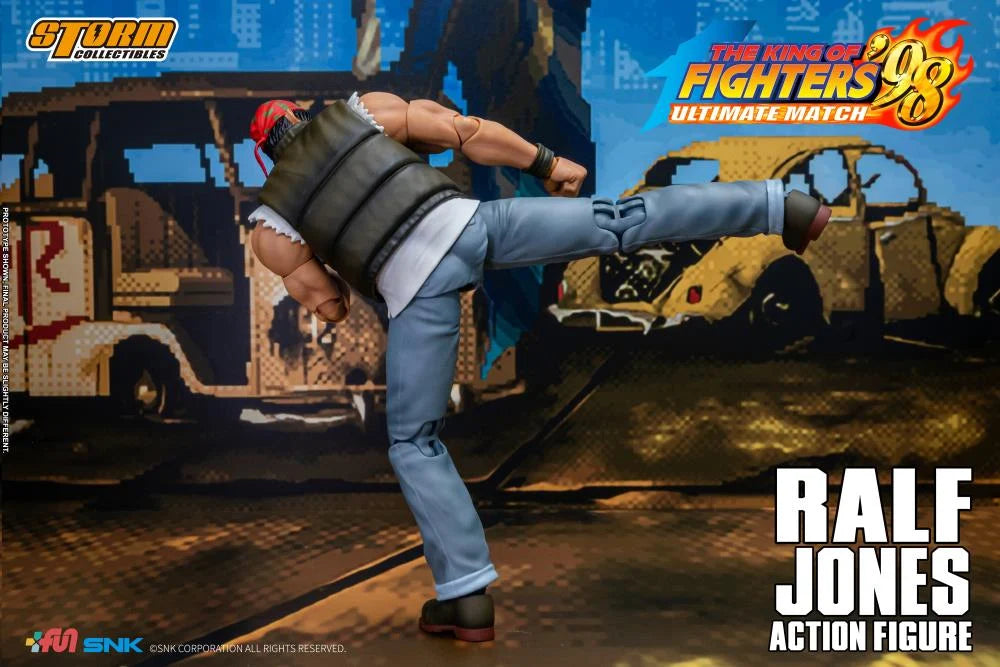 PRE-ORDER - The King of Fighters '98 Ultimate Match Ralf Jones 1/12 Scale Action Figure